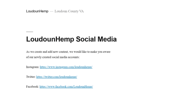 loudounhemp.com