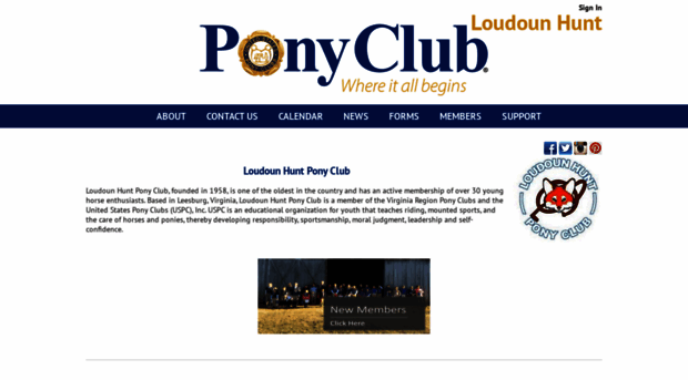 loudounhunt.ponyclub.org