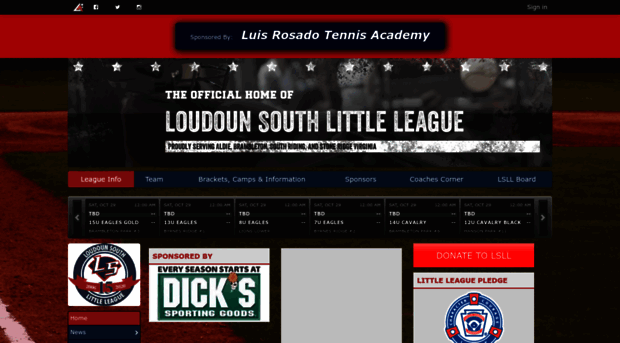 loudounsouthlittleleague.org