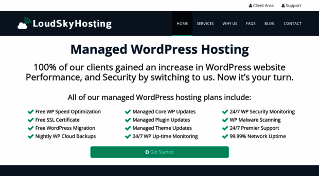 loudskyhosting.com