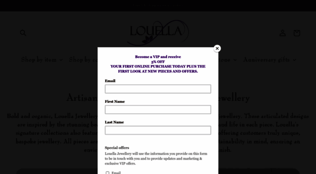louellajewellery.com