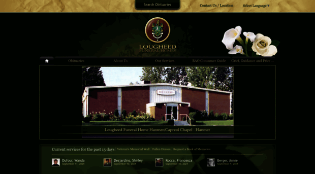 lougheedfuneralhomes.com