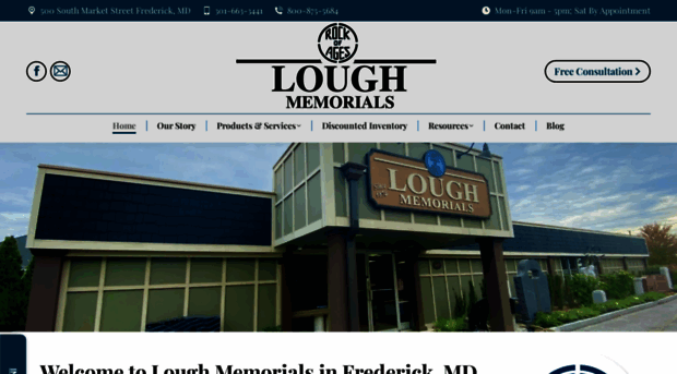 loughmemorials.com