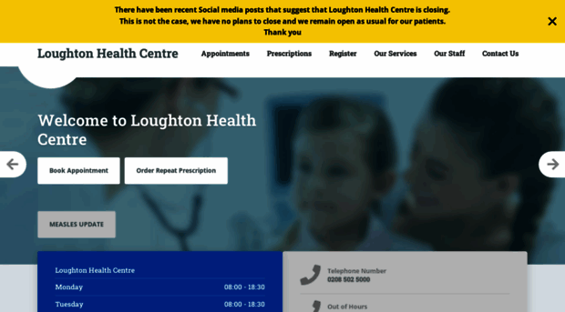 loughtonhealthcentre.co.uk