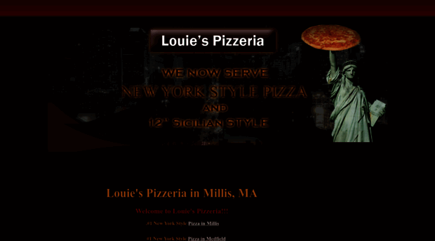 louiespizzeria.net