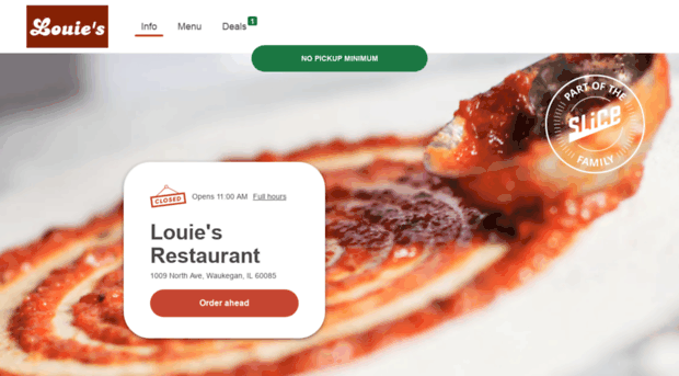 louiesrestaurantmenu.com