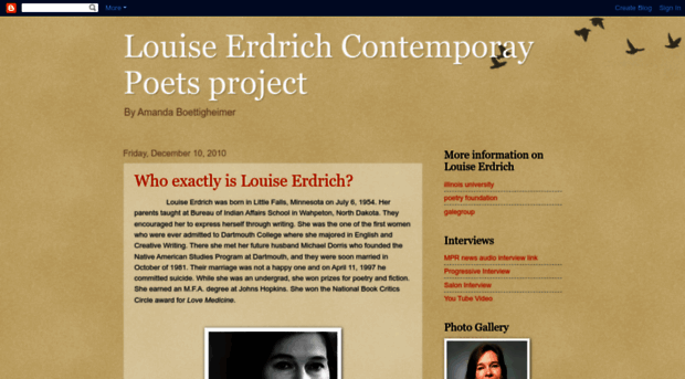 louiseerdrichcontemporaypoetsproject.blogspot.com