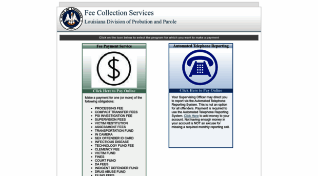 louisiana.feeservice.com