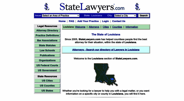 louisiana.statelawyers.com