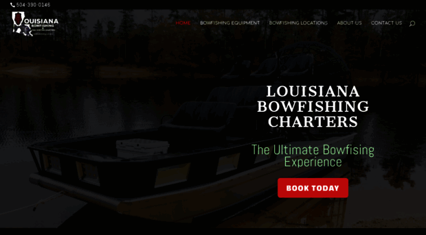 louisianabowfishingcharter.com