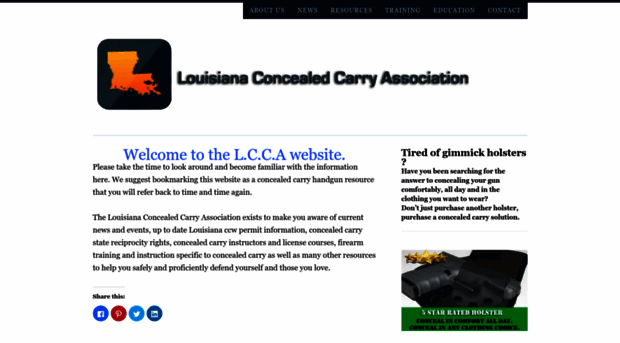 louisianaconcealedcarryassociation.com