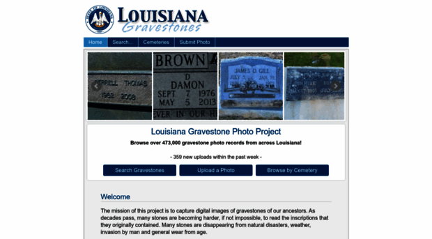 louisianagravestones.org