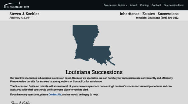 louisianasuccessions.com