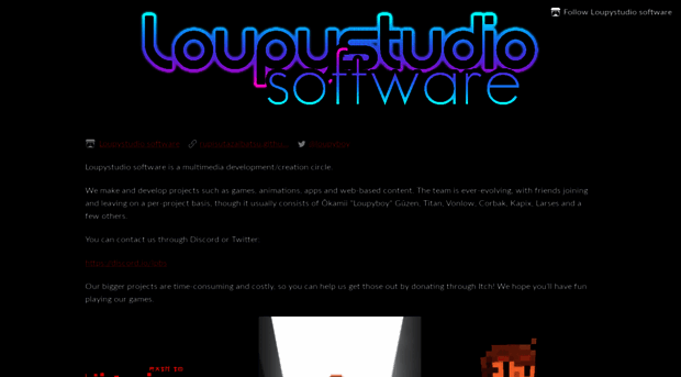 loupystudio-software.itch.io