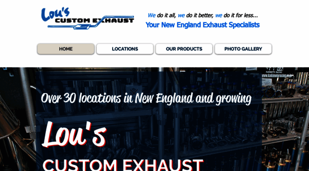 louscustomexhaust.com