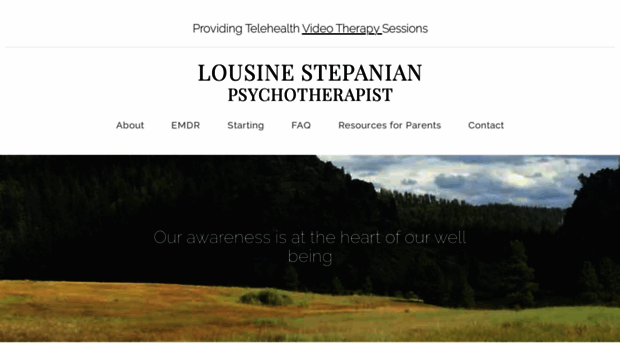 lousinestepaniantherapy.com