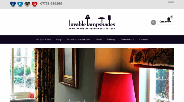 lovablelampshades.co.uk