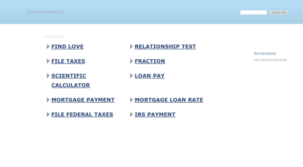 love-calculator.co
