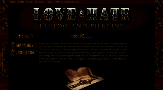 loveandhatetattoo.com