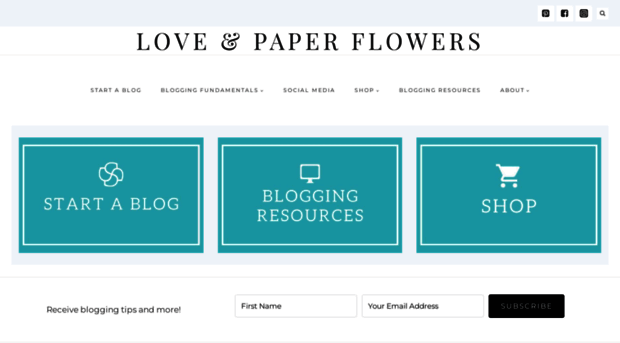 loveandpaperflowers.com