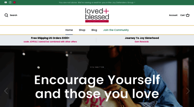 lovedandblessed.com