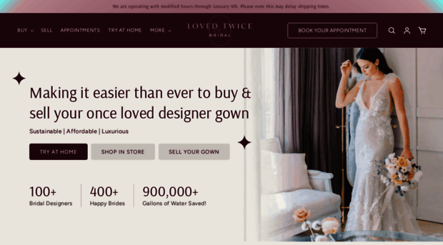 lovedtwicebridal.com