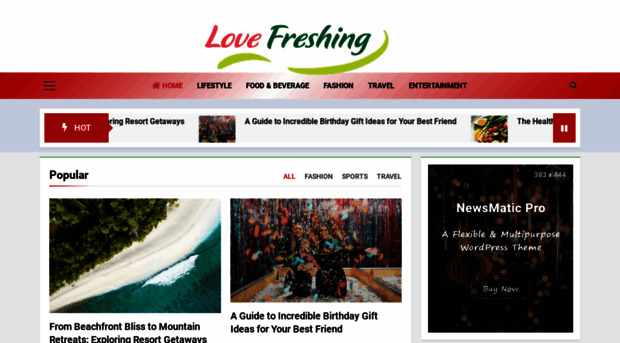 lovefreshing.com