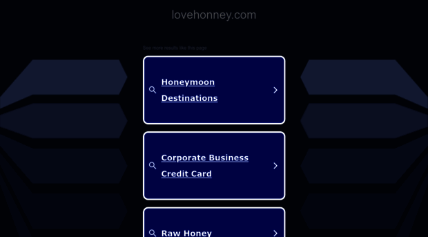 lovehonney.com