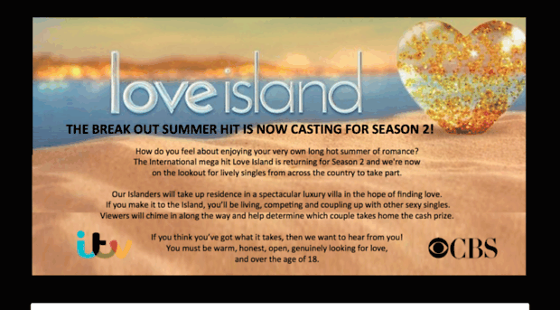 loveisland.castingcrane.com