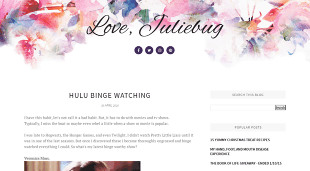 lovejuliebug.com