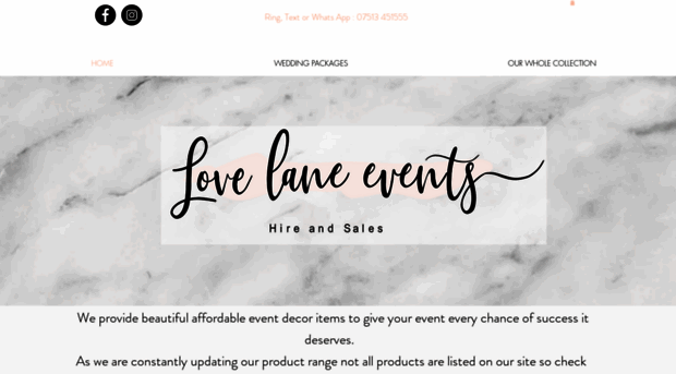 lovelaneevents.com