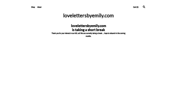 lovelettersbyemily.com