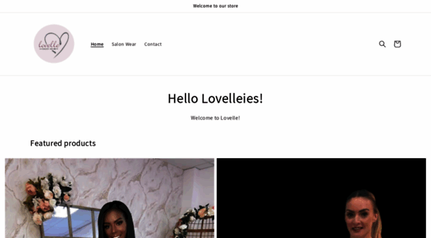 lovellesalonwear.com