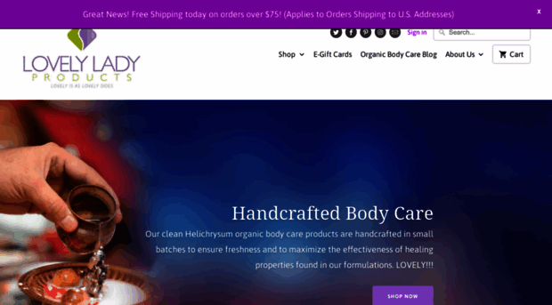 lovelyladyproducts.com