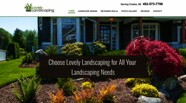 lovelylandscapingomaha.com