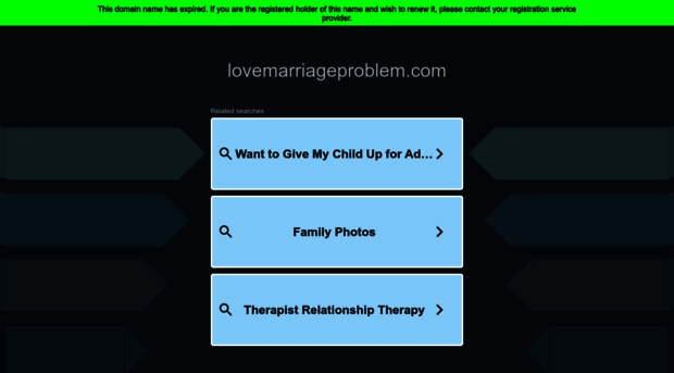 lovemarriageproblem.com