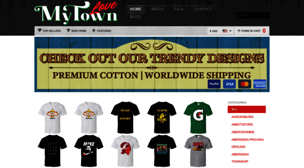 lovemytowntees.com