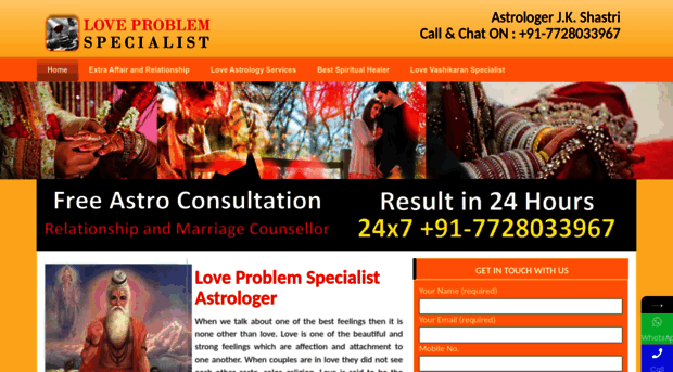 loveproblemspecialists.com