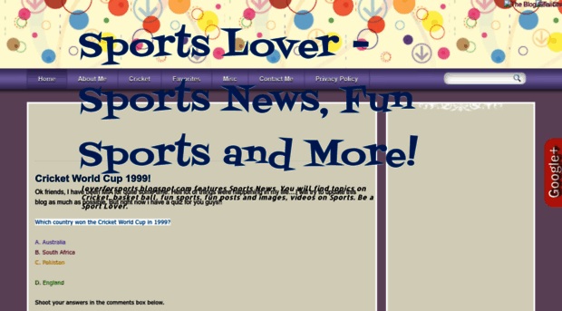 loverforsports.blogspot.in