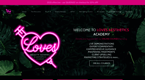 lovesaestheticsacademy.com