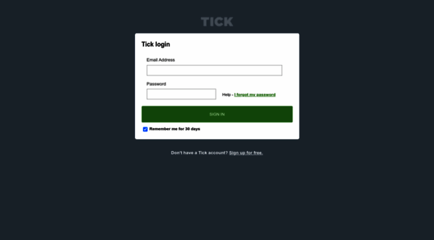 lovesdata.tickspot.com