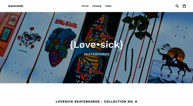 lovesickskateboards.com