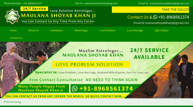 lovesolutionbabaji.com