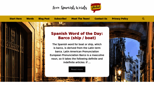 lovespanishwords.com