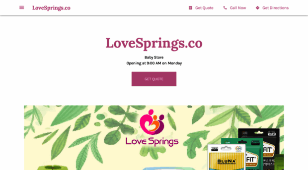 lovesprings.business.site