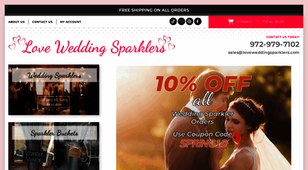 loveweddingsparklers.com