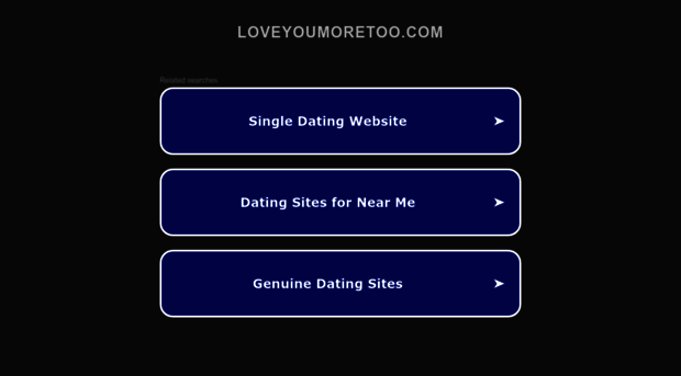 loveyoumoretoo.com