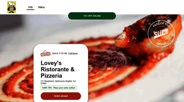 loveysristorantepizzeria.com