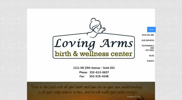 lovingarmsbirthcenterocala.com