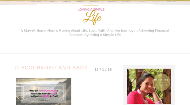 lovingasimplelife.com